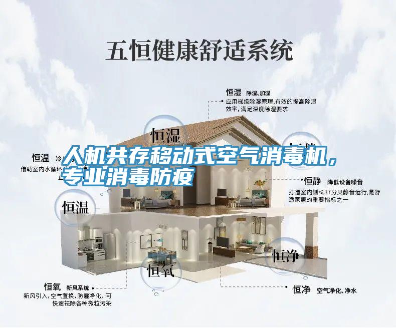 人機共存移動(dòng)式空氣消毒機，專(zhuān)業(yè)消毒防疫