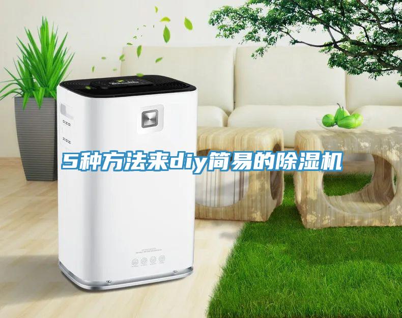 5種方法來(lái)diy簡(jiǎn)易的除濕機