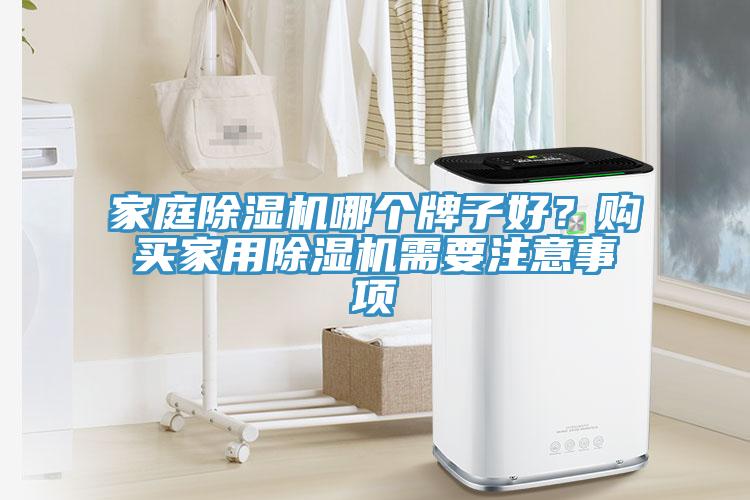 家庭除濕機哪個(gè)牌子好？購買(mǎi)家用除濕機需要注意事項