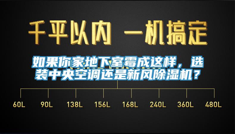 如果你家地下室霉成這樣，選裝中央空調還是新風(fēng)除濕機？