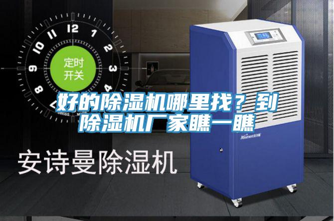 好的除濕機哪里找？到除濕機廠(chǎng)家瞧一瞧