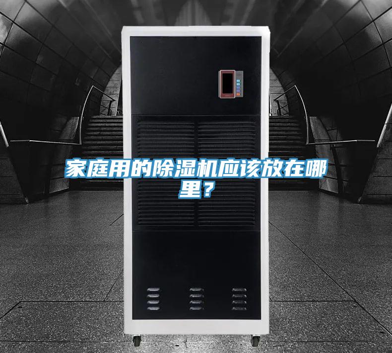 家庭用的除濕機應該放在哪里？