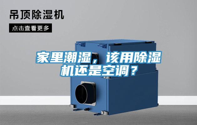 家里潮濕，該用除濕機還是空調？