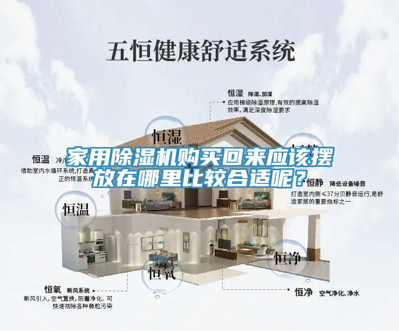 家用除濕機購買(mǎi)回來(lái)應該擺放在哪里比較合適呢？