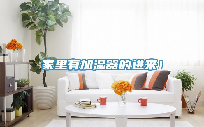 家里有加濕器的進(jìn)來(lái)！
