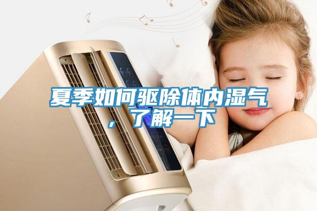 夏季如何驅除體內濕氣，了解一下
