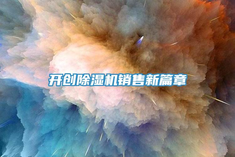 開(kāi)創(chuàng  )除濕機銷(xiāo)售新篇章