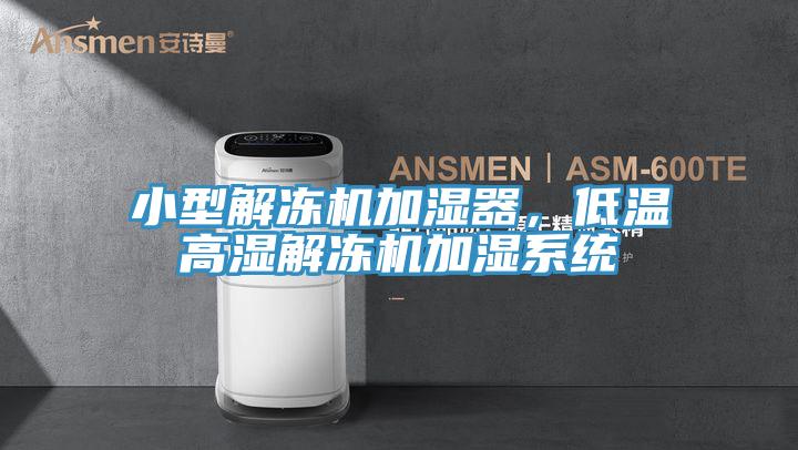 小型解凍機加濕器，低溫高濕解凍機加濕系統