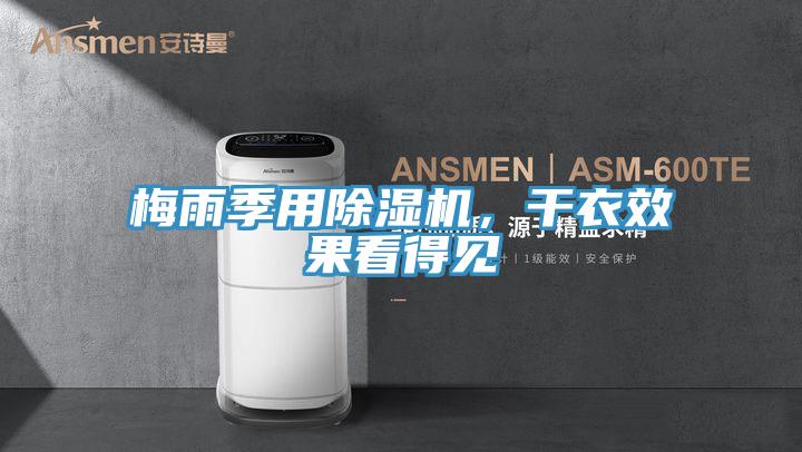 梅雨季用除濕機，干衣效果看得見(jiàn)