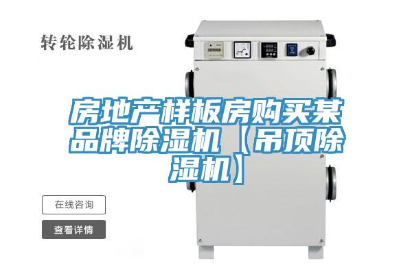 房地產(chǎn)樣板房購買(mǎi)某品牌除濕機【吊頂除濕機】