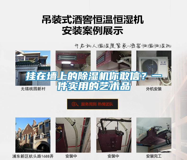 掛在墻上的除濕機你敢信？一件實(shí)用的藝術(shù)品