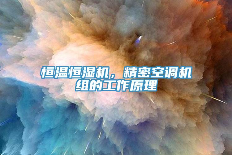 恒溫恒濕機，精密空調機組的工作原理