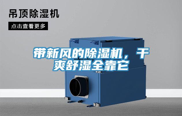 帶新風(fēng)的除濕機，干爽舒濕全靠它