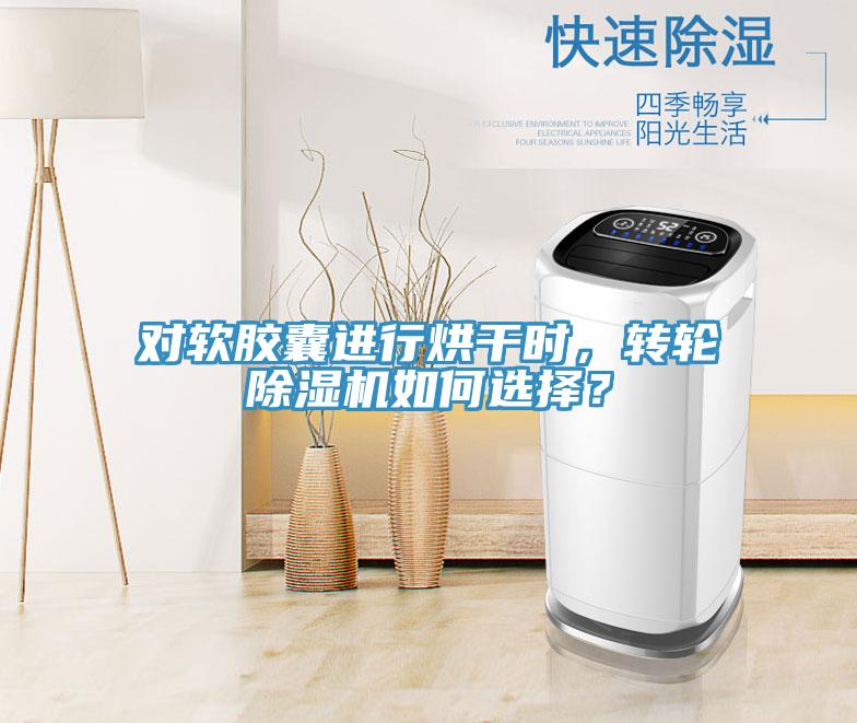 對軟膠囊進(jìn)行烘干時(shí)，轉輪除濕機如何選擇？