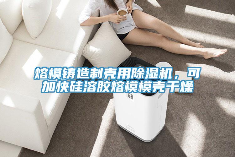 熔模鑄造制殼用除濕機，可加快硅溶膠熔模模殼干燥