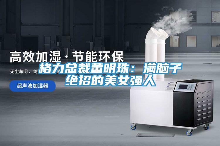 格力總裁董明珠：滿(mǎn)腦子絕招的美女強人
