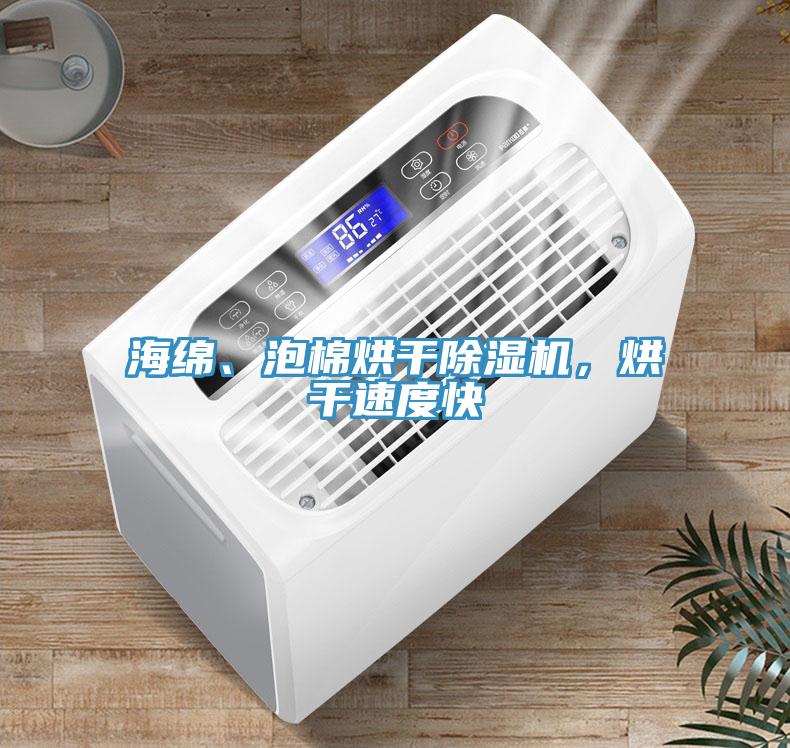 海綿、泡棉烘干除濕機，烘干速度快