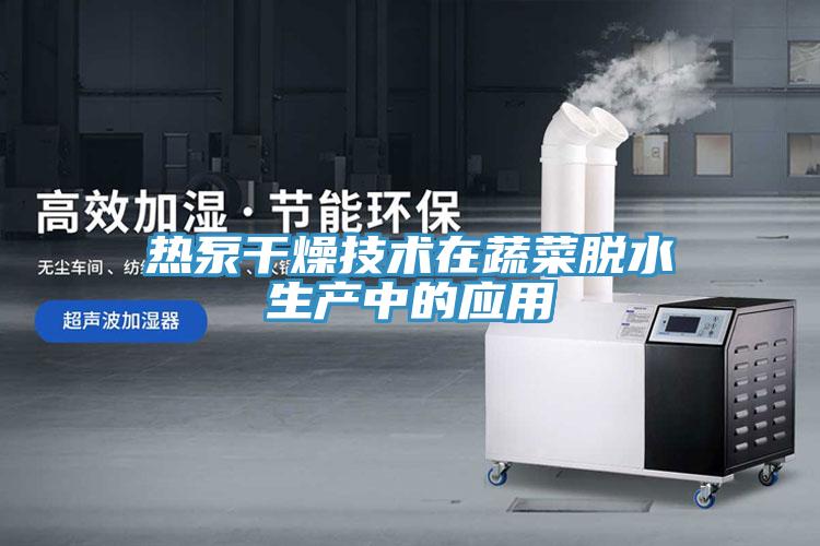 熱泵干燥技術(shù)在蔬菜脫水生產(chǎn)中的應用