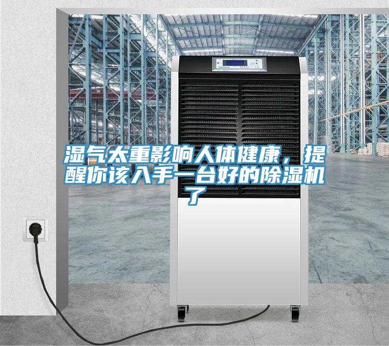 濕氣太重影響人體健康，提醒你該入手一臺好的除濕機了