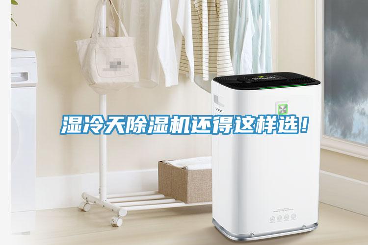 濕冷天除濕機還得這樣選！