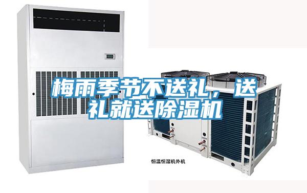 梅雨季節不送禮，送禮就送除濕機