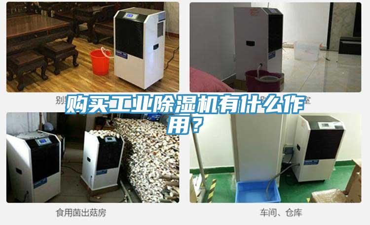 購買(mǎi)工業(yè)除濕機有什么作用？