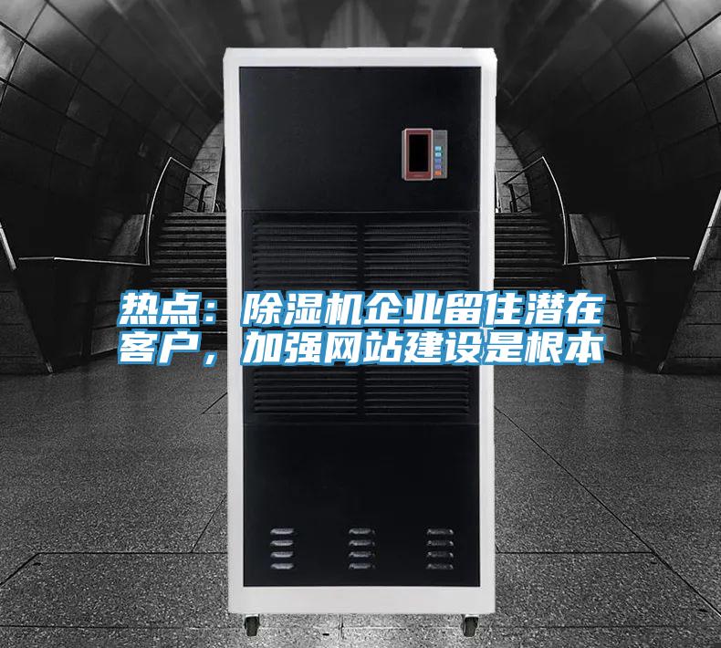 熱點(diǎn)：除濕機企業(yè)留住潛在客戶(hù)，加強網(wǎng)站建設是根本