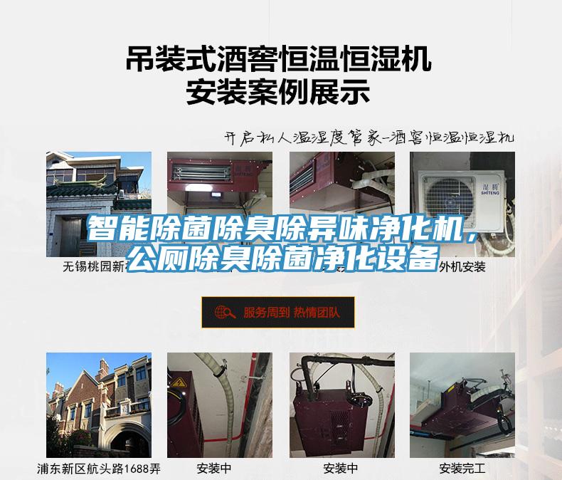 智能除菌除臭除異味凈化機，公廁除臭除菌凈化設備