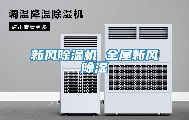 新風(fēng)除濕機 全屋新風(fēng)除濕