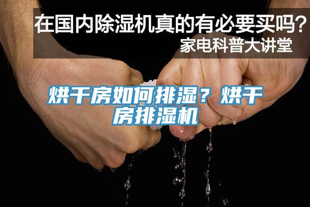 烘干房如何排濕？烘干房排濕機