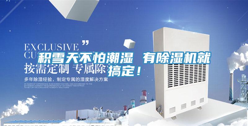 積雪天不怕潮濕 有除濕機就搞定！