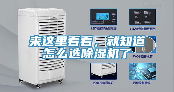 來(lái)這里看看，就知道怎么選除濕機了