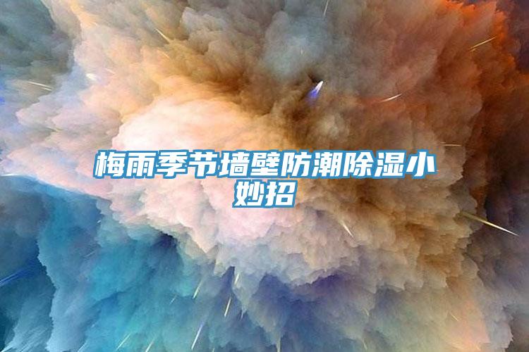 梅雨季節墻壁防潮除濕小妙招