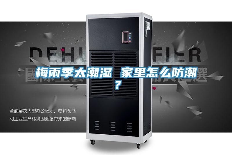 梅雨季太潮濕 家里怎么防潮？