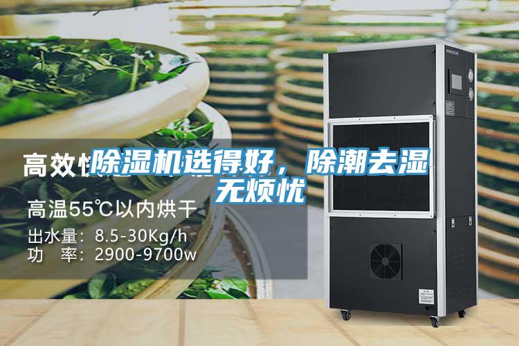 除濕機選得好，除潮去濕無(wú)煩憂(yōu)