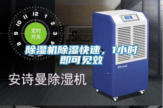 除濕機除濕快速，1小時(shí)即可見(jiàn)效