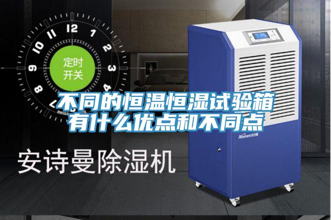 不同的恒溫恒濕試驗箱有什么優(yōu)點(diǎn)和不同點(diǎn)