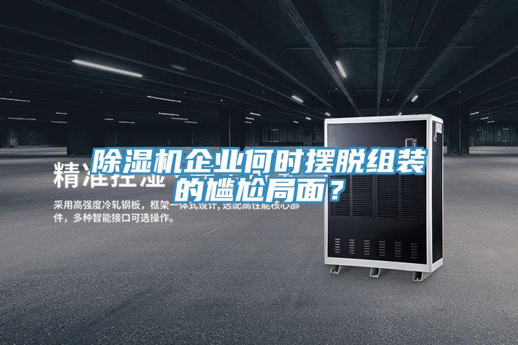 除濕機企業(yè)何時(shí)擺脫組裝的尷尬局面？
