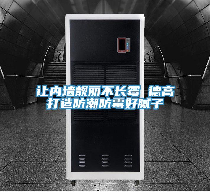 讓內墻靚麗不長(cháng)霉 德高打造防潮防霉好膩子