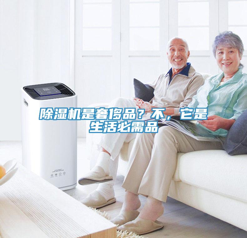 除濕機是奢侈品？不，它是生活必需品