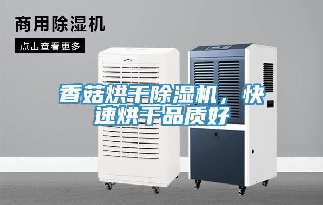 香菇烘干除濕機，快速烘干品質(zhì)好
