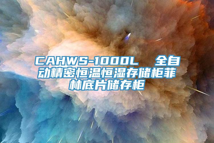 CAHWS-1000L  全自動(dòng)精密恒溫恒濕存儲柜菲林底片儲存柜
