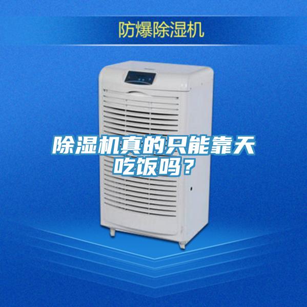 除濕機真的只能靠天吃飯嗎？