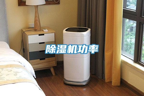 除濕機功率
