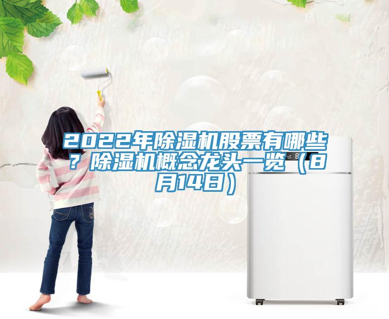 2022年除濕機股票有哪些？除濕機概念龍頭一覽（8月14日）