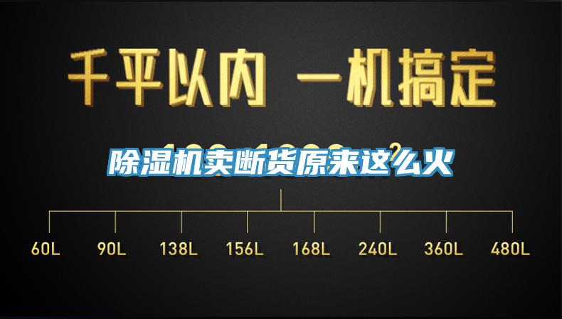 除濕機賣(mài)斷貨原來(lái)這么火