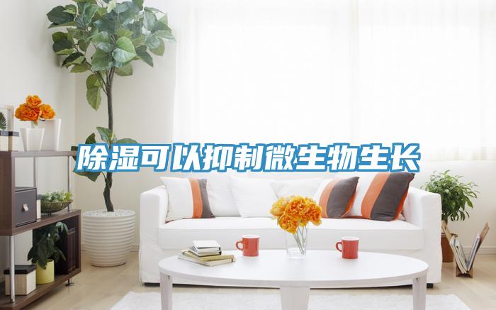 除濕可以抑制微生物生長(cháng)