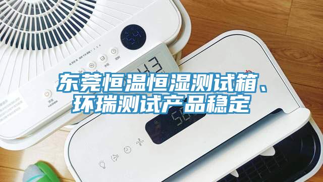 東莞恒溫恒濕測試箱、環(huán)瑞測試產(chǎn)品穩定