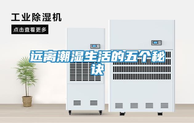 遠離潮濕生活的五個(gè)秘訣