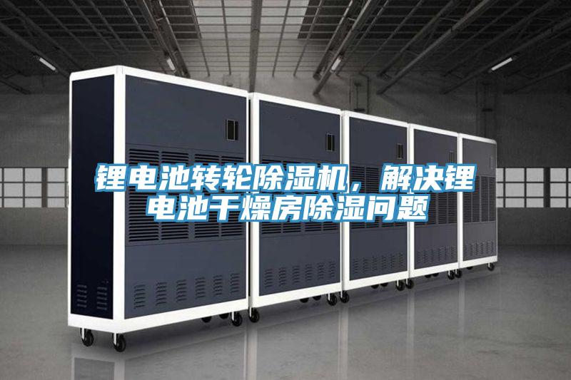 鋰電池轉輪除濕機，解決鋰電池干燥房除濕問(wèn)題